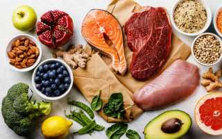 Список продуктов, богатых железом, для лечения анемии